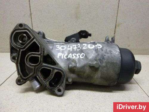 Корпус масляного фильтра Citroen C4 Picasso 1 2009г. 1103P0 Citroen-Peugeot - Фото 1