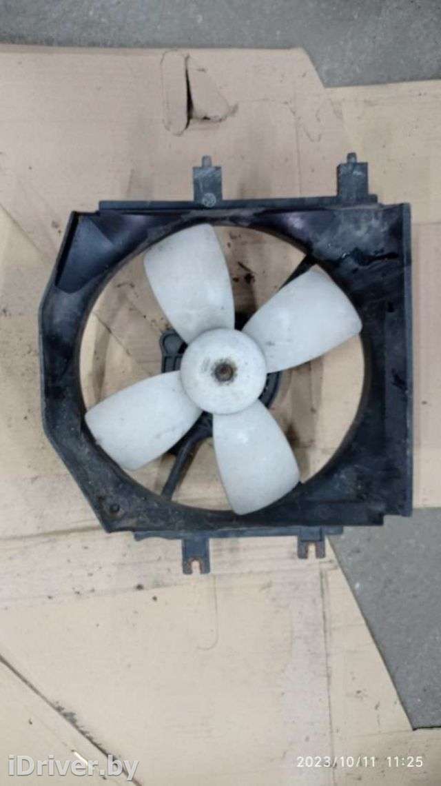 Вентилятор радиатора Mazda Premacy 1 2000г.  - Фото 1