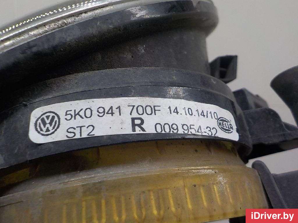Фара противотуманная правая передняя Volkswagen Tiguan 1 2012г. 5K0941700F VAG  - Фото 3