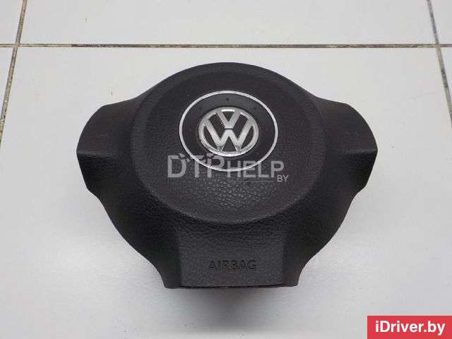Подушка безопасности в рулевое колесо Volkswagen Polo 5 2010г. 6R0880201J81U - Фото 1