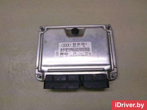 Блок управления двигателем Audi A4 B6 2001г. 8E0909559H - Фото 1