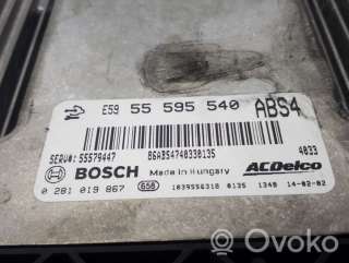 Блок управления двигателем Opel Insignia 1 2014г. 55595540, 55579447, 0281019867 , artDTR14858 - Фото 3