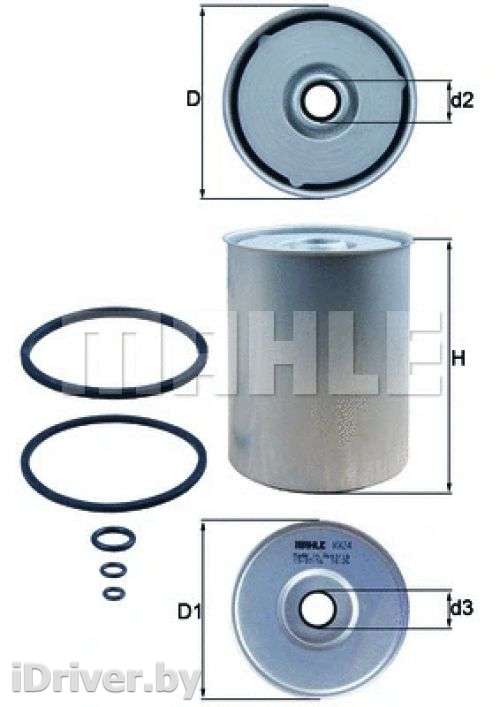 Фильтр топливный Citroen BX 2000г. kx24d knecht-mahle - Фото 1