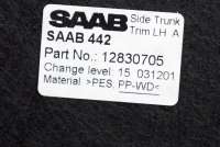 Обшивка багажника Saab 9-3 2 2005г. 12830705 , art982390 - Фото 6