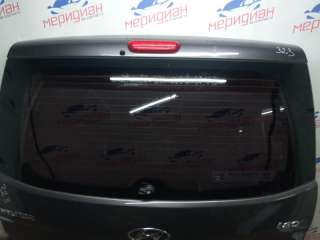 Крышка багажника (дверь 3-5) Hyundai Starex 2012г. 737004H062 - Фото 4