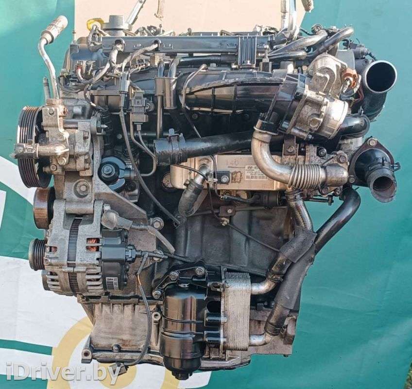 Двигатель  Kia Sorento 2 2.2 crdi Дизель, 2012г. D4HB  - Фото 1