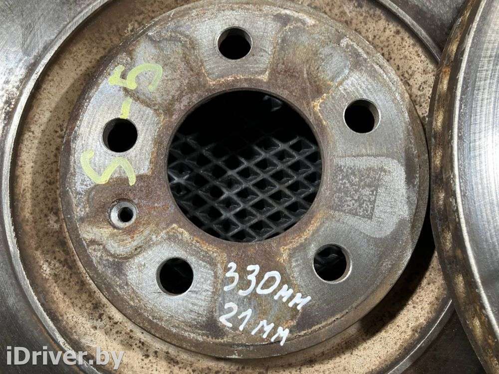 Диск тормозной (комплект) Audi S4 B8 2012г. 4H0615601H  - Фото 8