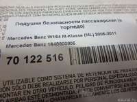 Подушка безопасности пассажирская (в торпедо) Mercedes GL X164 2007г. 1648600805 - Фото 6