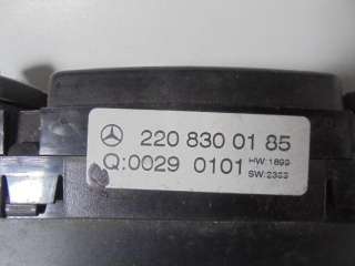 Переключатель отопителя (печки) Mercedes S W220 2000г. 2208300185 - Фото 2