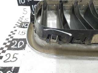 Решетка радиатора правая хром BMW X6 F16 2015г. 51117316076 - Фото 3