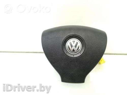 Подушка безопасности водителя Volkswagen Jetta 5 2007г. 1k0971584, 3hyb323t31531 , artFRC17892 - Фото 1