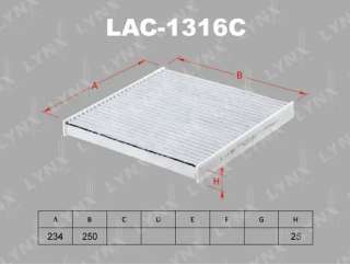 lac1316c lynxauto Фильтр воздушный к Citroen Jumper 2 Арт 73696582