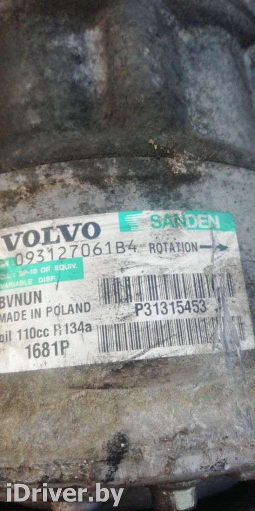 Компрессор кондиционера Volvo V70 3 2011г. 31315453  - Фото 2