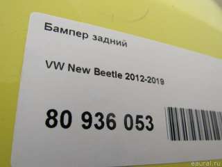 Бампер задний Volkswagen Beetle 1 2013г.  - Фото 17
