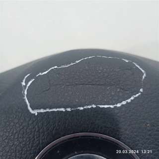 Подушка безопасности водителя Volkswagen Sharan 2 2012г. 7N0880201L - Фото 3