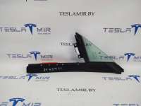 43R-001074,6009580-99,6006544-00,1032610 Форточка (стекло треугольник) двери передняя правая Tesla model S Арт 16266, вид 1