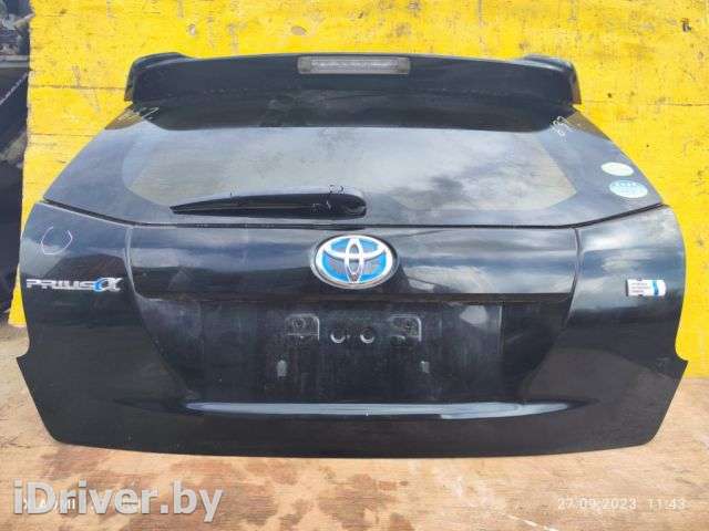дверь 5-я Toyota Prius 3 2012г.  - Фото 1