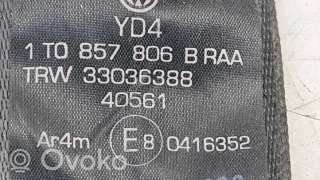 Ремень безопасности Volkswagen Touran 1 2003г. 1t0857806b, 33036388, 80416352 , artROB33717 - Фото 3