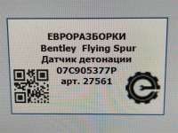Датчик детонации Bentley Flying Spur 2012г. Номер по каталогу: 07C905377AB - Фото 4