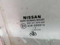Стекло двери передней правой Nissan Navara D40 2011г.  - Фото 4
