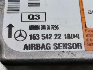 Блок AirBag Mercedes ML W163 2002г. A1635422218, 1635422218 - Фото 5