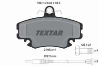 2146304 textar Тормозные колодки комплект к Peugeot 205 Арт 73665217