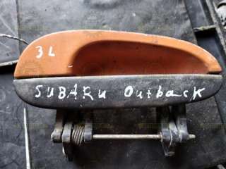 Ручка наружная задняя левая Subaru Outback 2 2000г.  - Фото 2