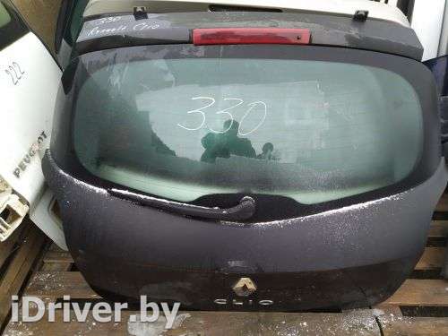Моторчик заднего стеклоочистителя (дворника) Renault Clio 3 2010г.  - Фото 1