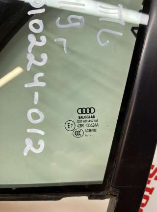 Форточка передняя левая Audi Q7 4M restailing 2019г.  - Фото 3