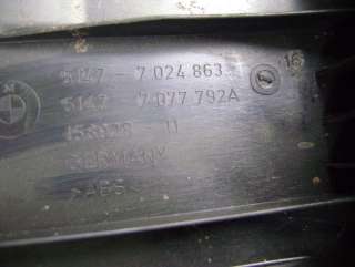 Накладка (молдинг) крышки багажника BMW 5 E60/E61 2005г. 7024863 - Фото 3