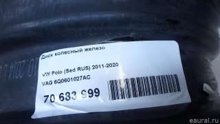 Диск колесный железо к Volkswagen Polo 6 6Q0601027AC VAG - Фото 11