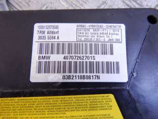 Подушка безопасности боковая (в дверь) BMW X5 E53 2003г. 72127037233 - Фото 3