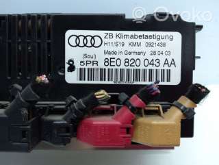 8e0820043aa , artATU3888 Блок управления печки/климат-контроля Audi A4 B6 Арт ATU3888, вид 3