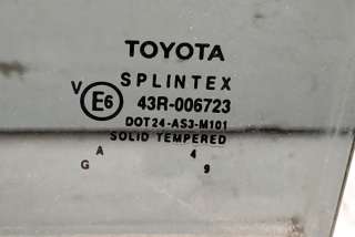 Стекло двери задней левой Toyota Avensis 2 2004г. 43R006723 , art9103917 - Фото 6