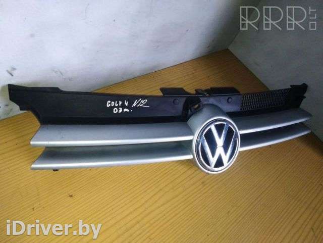 Решетка радиатора Volkswagen Golf 4 2001г. 1j0853653c, 1j0853655g , artMAJ628 - Фото 1