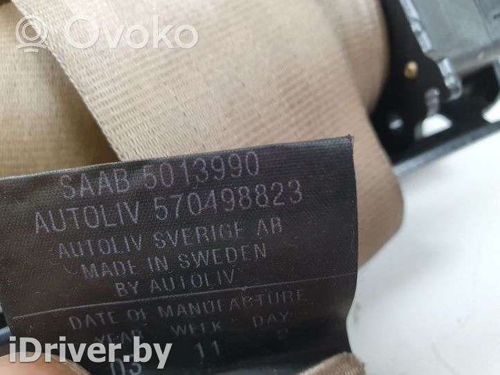 Ремень безопасности Saab 9-5 1 2000г. 570498823, 5013990 , artCAP7313  - Фото 5