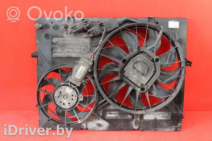 Вентилятор радиатора Audi Q7 4L 2007г. 7l0121203g, 7l0121203g , artMKO190953  - Фото 3