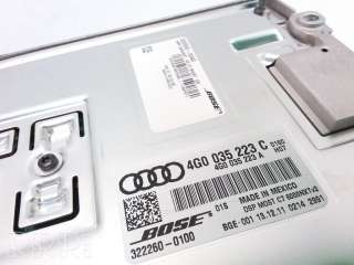 Усилитель Музыкальный Audi A8 D4 (S8) 2012г. 4g0035223c , artRAG61118 - Фото 6