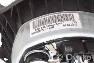 Подушка безопасности водителя Volkswagen Scirocco 2010г. 5k0880201f , artLFC44982 - Фото 4