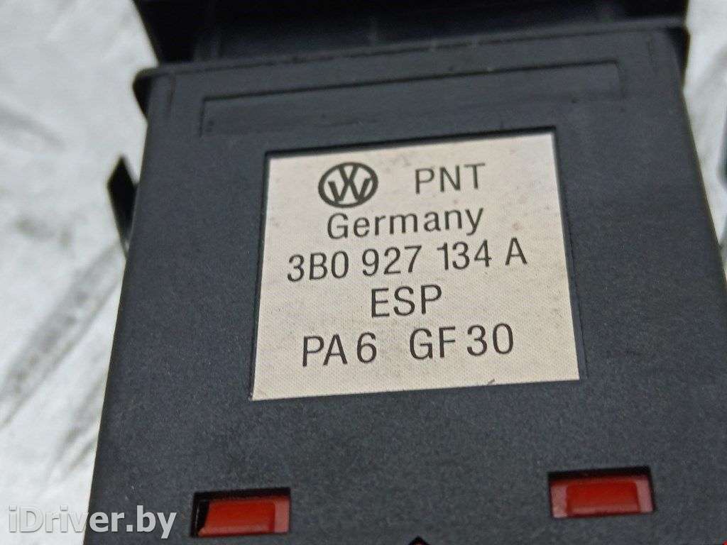 Кнопка антипробуксовочной системы (ABS/ESP) Volkswagen Passat B5 2004г. 3B0927134A01C, 3B0927134A  - Фото 3