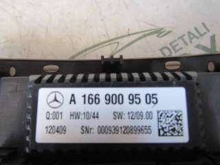 Блок управления климатической установкой Mercedes ML/GLE w166 2012г. A1669009505 - Фото 3