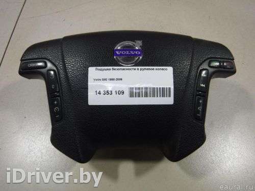 Подушка безопасности водителя Volvo S80 1 2001г. 30754319 - Фото 1