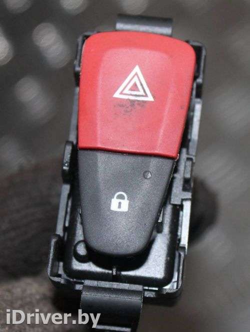 Кнопка аварийной сигнализации Renault Scenic 3 2010г.  - Фото 1