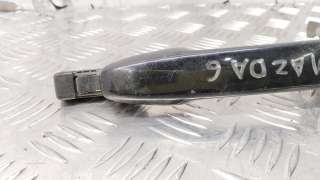 Ручка наружная задняя левая Mazda 6 1 2005г.  - Фото 2