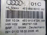 Стеклоподъемник электрический задний левый Audi A8 D3 (S8) 2005г. 4E0959801C - Фото 5