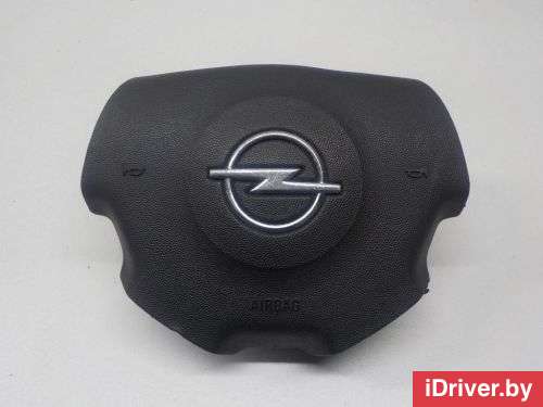 Подушка безопасности водителя Opel Vectra C 2004г. 13112812 - Фото 1