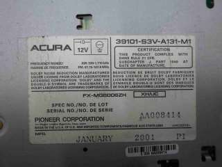 Магнитола Acura MDX 1 2001г. 39101S3VA131M1 - Фото 5