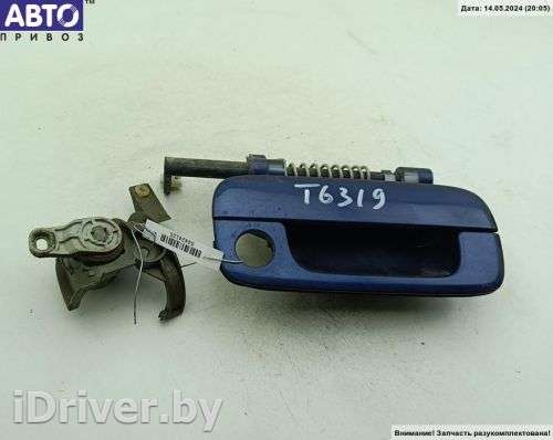 Ручка двери наружная передняя правая Peugeot 406 1996г. 9621858777 - Фото 1