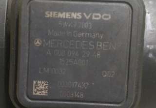Расходомер воздуха Mercedes A W169 2006г. A0000942948 - Фото 2