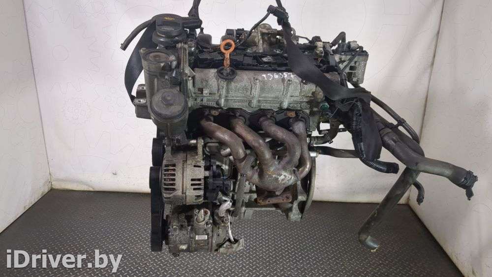 Двигатель  Volkswagen Touran 1 1.6 FSI Бензин, 2005г. 03C100091QX,BLF  - Фото 4
